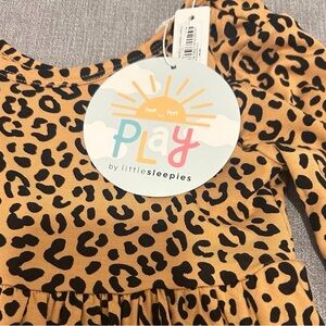 Little Sleepies Play Leopard Print Dress